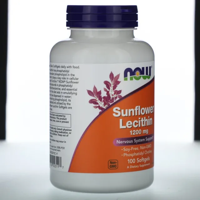 NOW SUNFLOWER LECITHIN 12000MG 100CAP