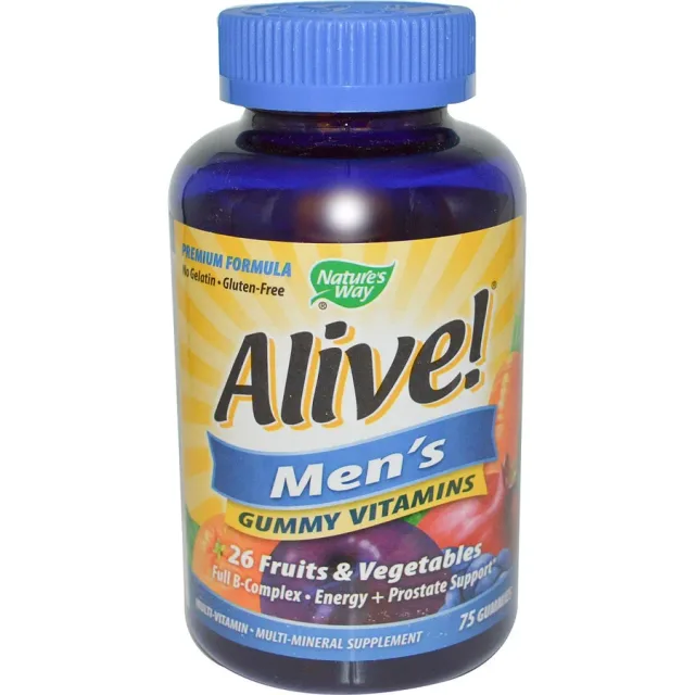 Alive Mens Gummy 75 Gummies