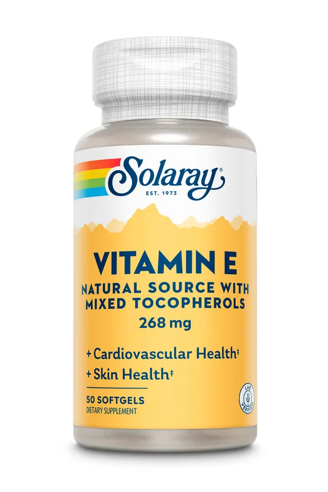 Solaray, Vitamin E, 268 mg, 50 Softgels