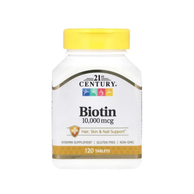 21ST CENTURY BIOTIN 10 000 - 120 TABS