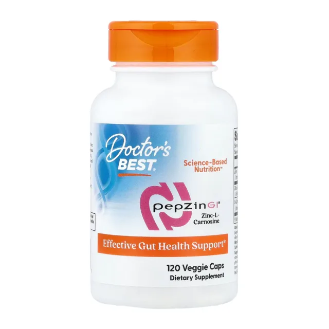 DR.BEST PEPZIN GI ZINC-L-CARNOSINE 120 VEG CAPS