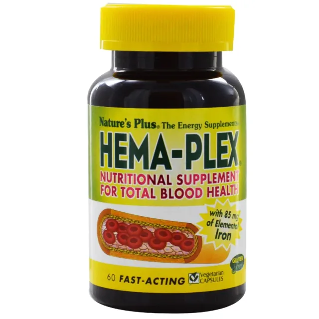 NATURES PLUS | HEMA PLEX | 60 CAPS