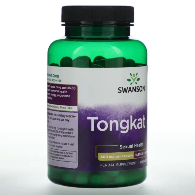 Swanson Tongkat Ali 400 mg 120 Vegan Caps