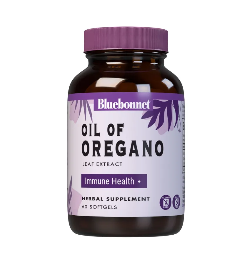 BLUEBONNET OIL OF OREGANO 150 mg 60 SOFTGELS